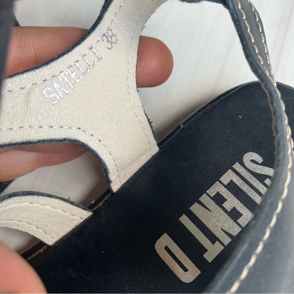 Anthropologie Silent D Gladiator Satelli Tie-Up Sandals Size 38 7.5‎ 8 - Picture 6 of 7